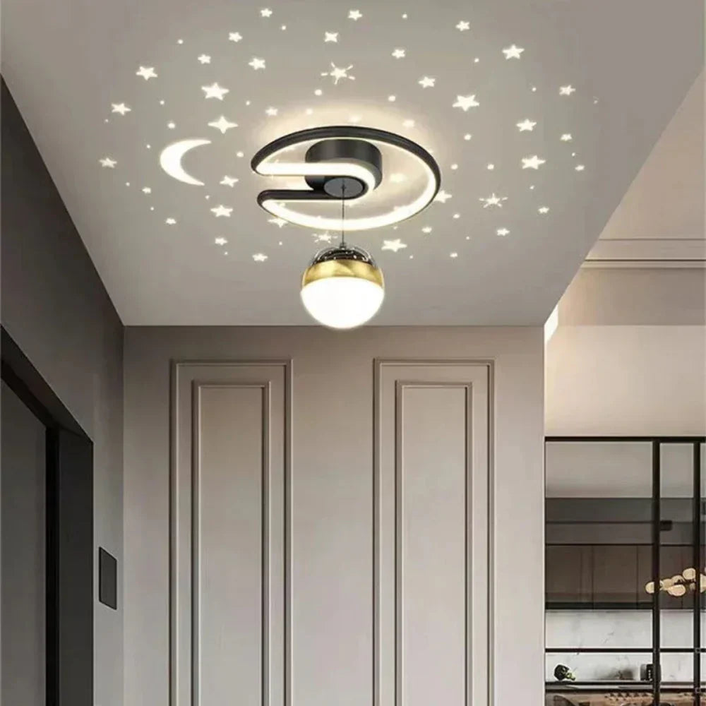 SternAura LED Deckenlampe mit Sternenhimmel-Effekt