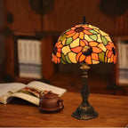 Luminara Tiffany Tischlampe mit Farbglasdesign
