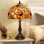 Luminara Tiffany Tischlampe mit Farbglasdesign
