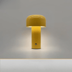 Trådløs bordlampe LED moderne design stof varmt lys