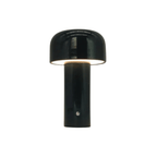 Trådløs bordlampe LED moderne design stof varmt lys