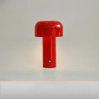 Trådløs bordlampe LED moderne design stof varmt lys