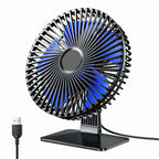 BreezeOrbit USB bordventilator med oscillation & 4 hastigheder