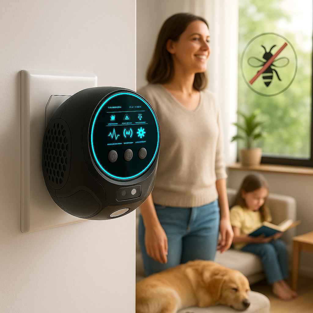 SonicGuard ultradźwiękowa ochrona przed szkodnikami do domu i ogrodu