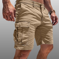 CargoFlex Herren Cargo-Shorts aus Baumwolle mit Mehrfachtaschen