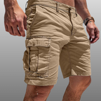 CargoFlex Herren Cargo-Shorts aus Baumwolle mit Mehrfachtaschen