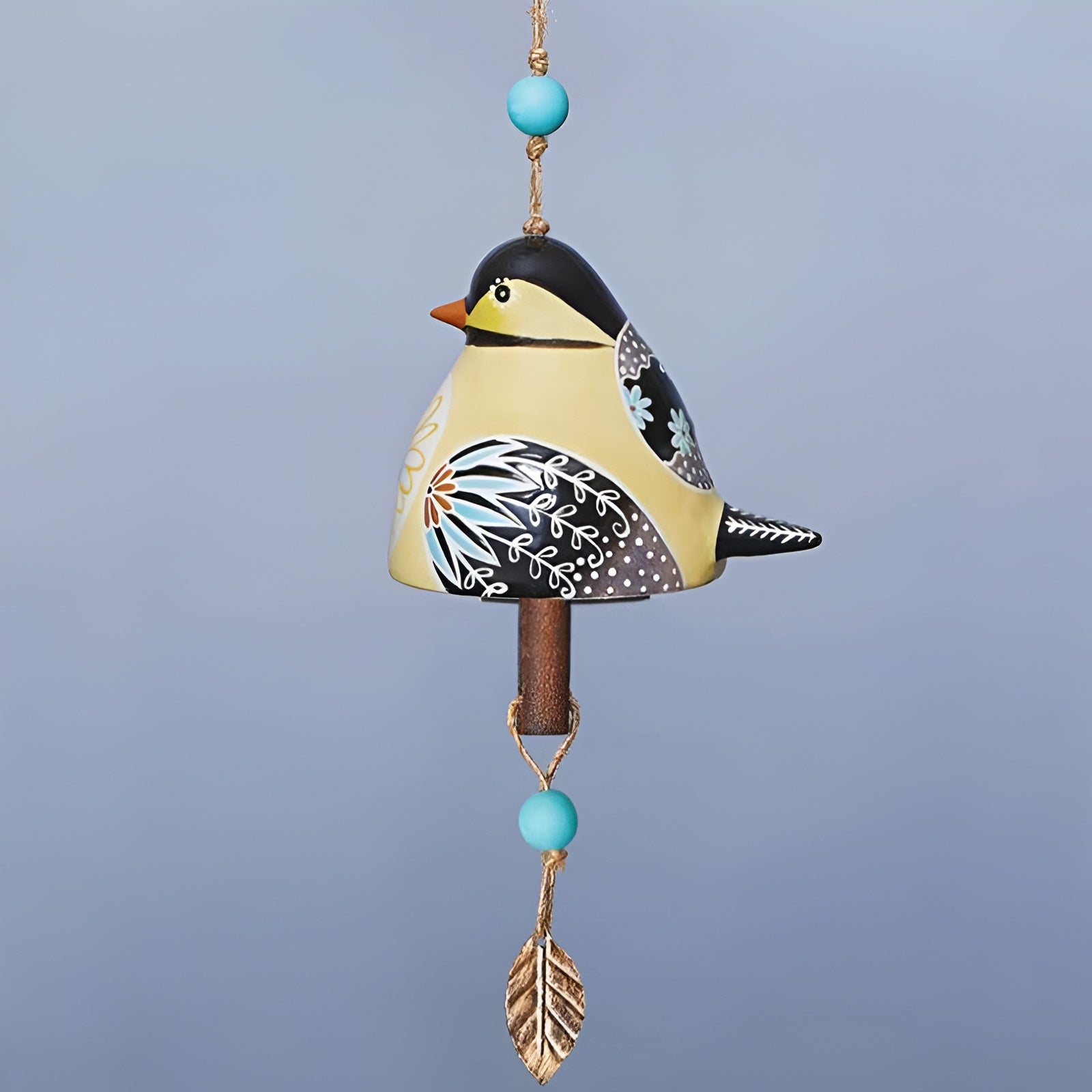 VogelKlang Windspiel Dekorative Gartenklänge mit Vogelmotiv