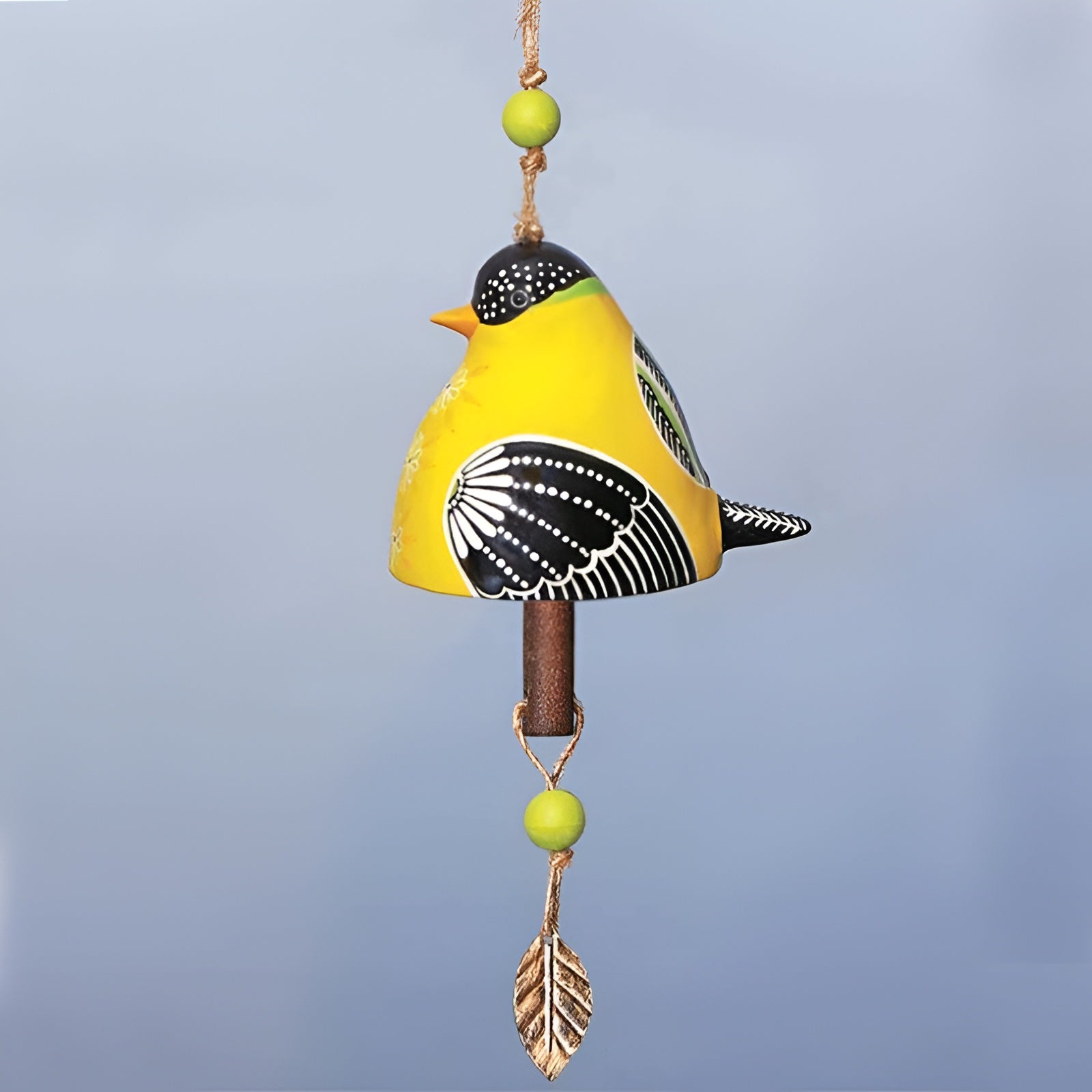 VogelKlang Windspiel Dekorative Gartenklänge mit Vogelmotiv