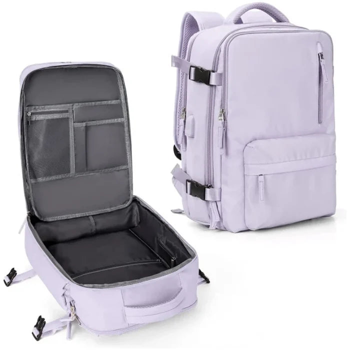 AquaTrail Wasserdichter Reiserucksack mit USB-Anschluss