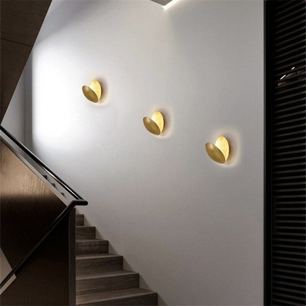 Lampa ścienna LED z ciepłym światłem