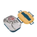 WarmPort bento lunchbox ze stali nierdzewnej z przegródkami i miską na zupę