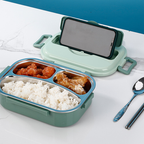 WarmPort bento lunchbox ze stali nierdzewnej z przegródkami i miską na zupę