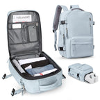 AquaTrail Wasserdichter Reiserucksack mit USB-Anschluss