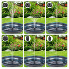 SolarFlow Schwimmender Solarbrunnen für Teich und Vogelbad