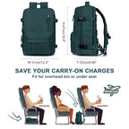 AquaTrail Wasserdichter Reiserucksack mit USB-Anschluss