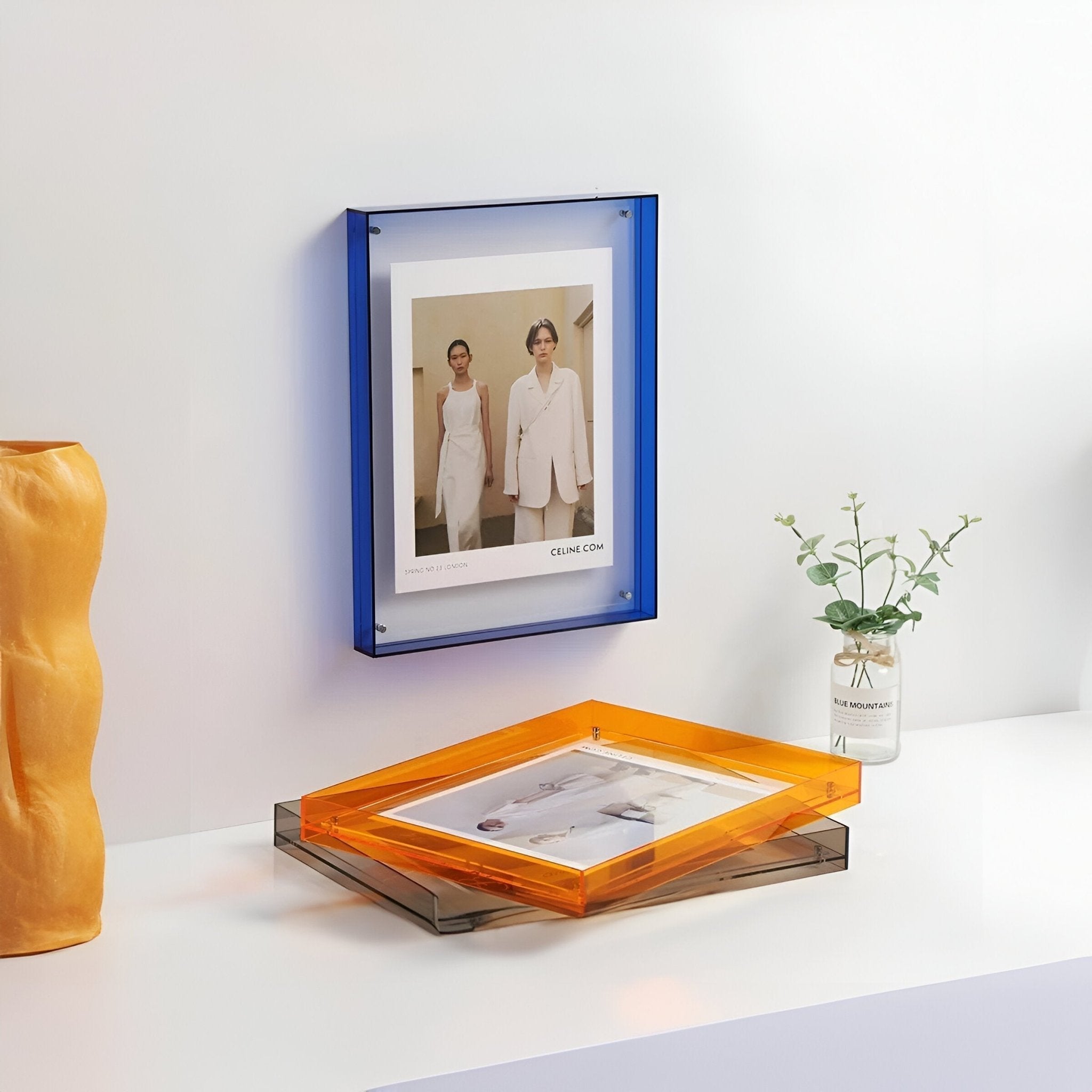 ClearFrame Acryl Bilderrahmen mit Transparentem Modernem Design