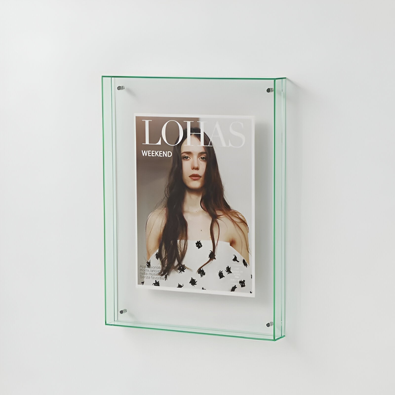 ClearFrame Acryl Bilderrahmen mit Transparentem Modernem Design