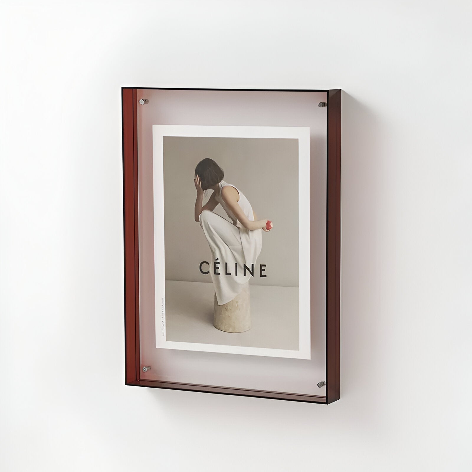 ClearFrame Acryl Bilderrahmen mit Transparentem Modernem Design