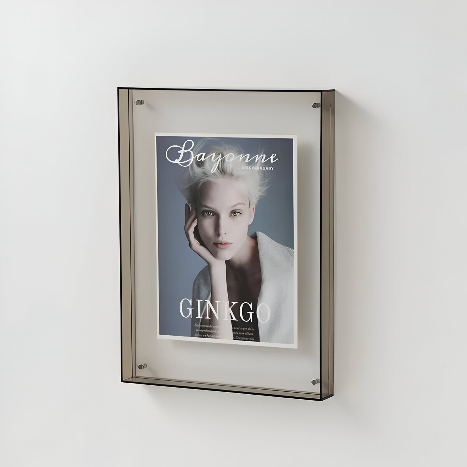 ClearFrame Acryl Bilderrahmen mit Transparentem Modernem Design