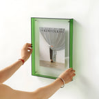 ClearFrame Acryl Bilderrahmen mit Transparentem Modernem Design