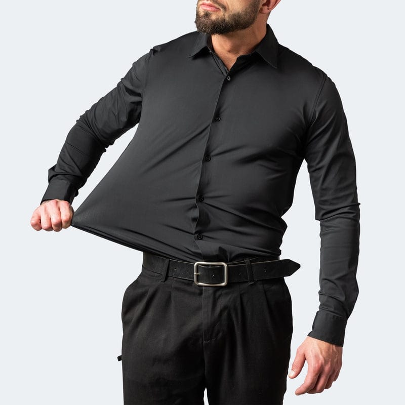 Flexaro Koszula Męska – Elegancka koszula z guzikami i kołnierzykiem
