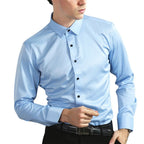 Flexaro Koszula Męska – Elegancka koszula z guzikami i kołnierzykiem