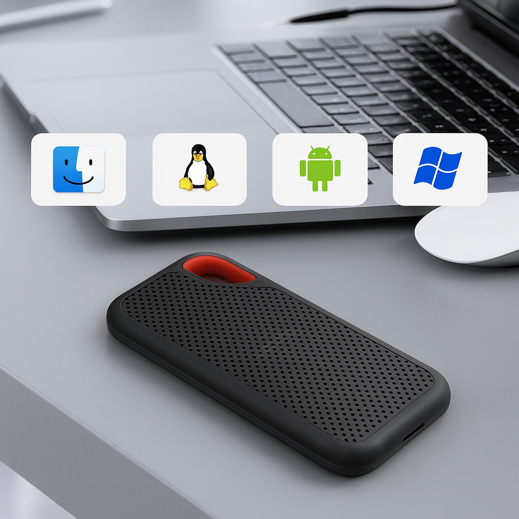 DataVault Zewnętrzny SSD 2TB – Przenośna pamięć danych z USB-C