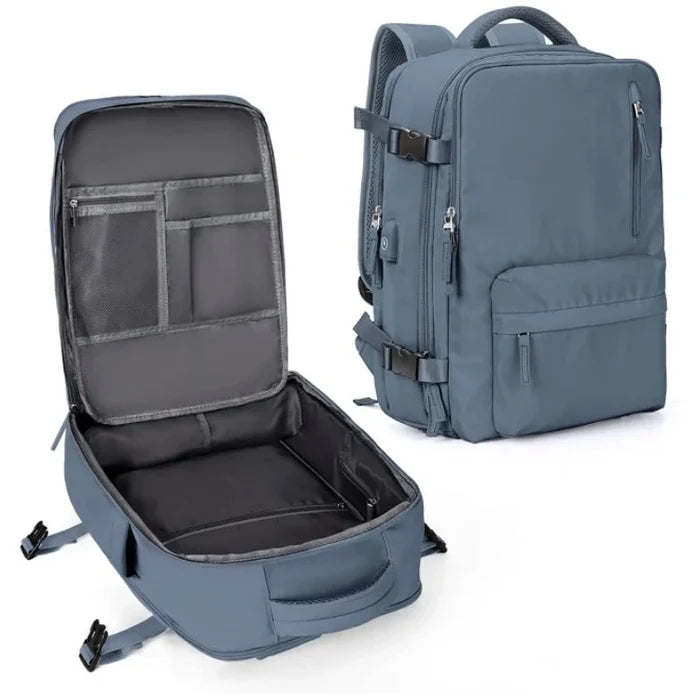 AquaTrail Wasserdichter Reiserucksack mit USB-Anschluss