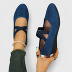 AngenehmGeh dames slip-on sko til hverdag