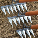 GartenPro Bodenrechen – Kohlenstahl Unkrautrechen für Gartenarbeit