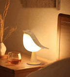 NestGlow Vogel Nachtlampe mit Touchsteuerung und USB-Aufladung