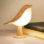 NestGlow Vogel Nachtlampe mit Touchsteuerung und USB-Aufladung