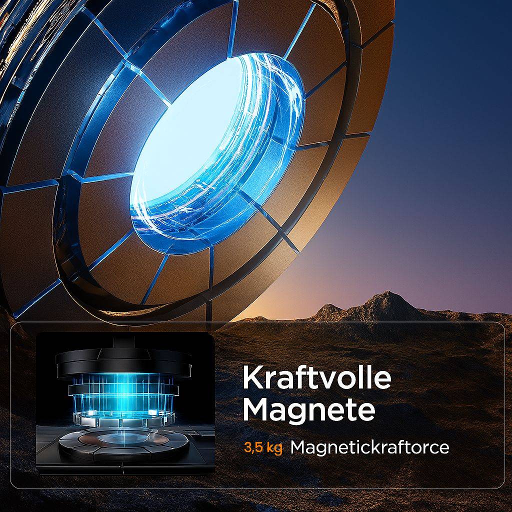 FahrMag magnetyczny składany uchwyt samochodowy na smartfon