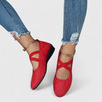 AngenehmGeh dames slip-on sko til hverdag