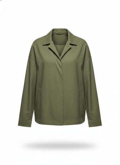 Women's Olive Spring Jacket