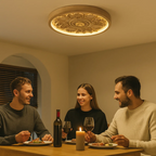 LumaStone LED loftslampe – Dæmpbar loftslampe med fjernbetjening