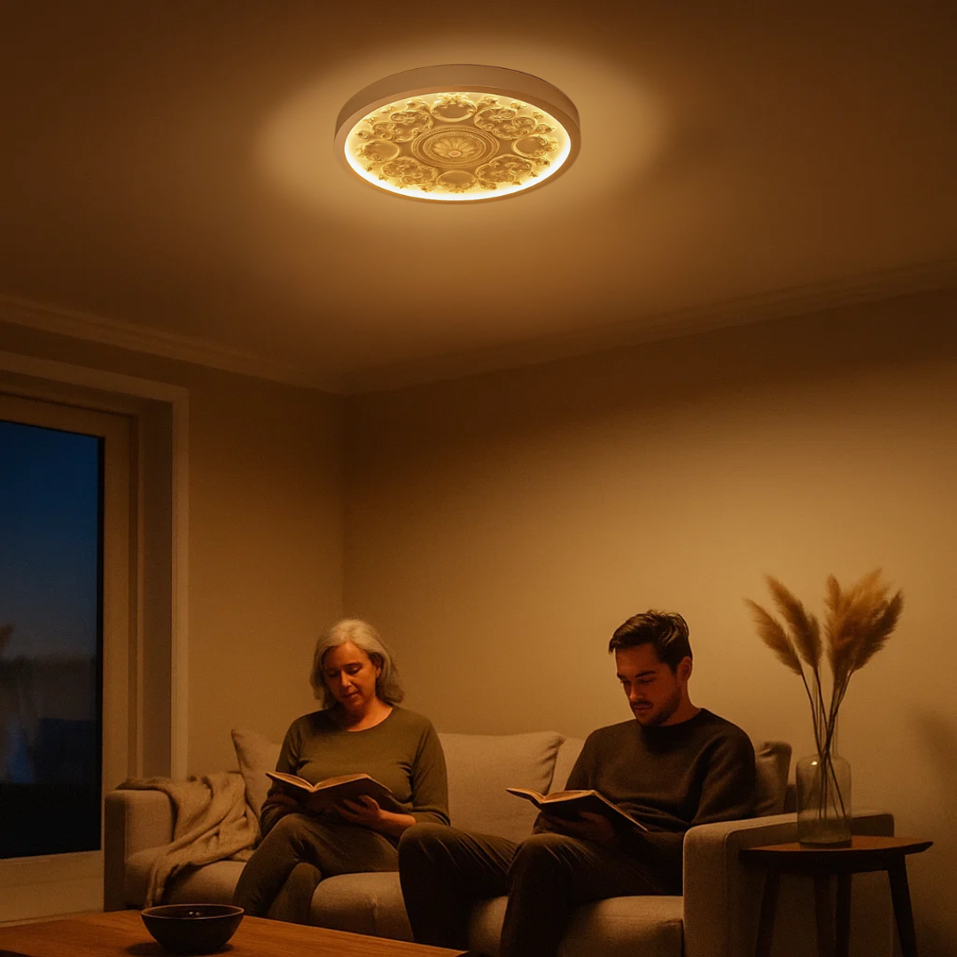 LichtAura Leuchtdioden Deckenlampe Dimmbar Fernbedienung Zeitgemäß