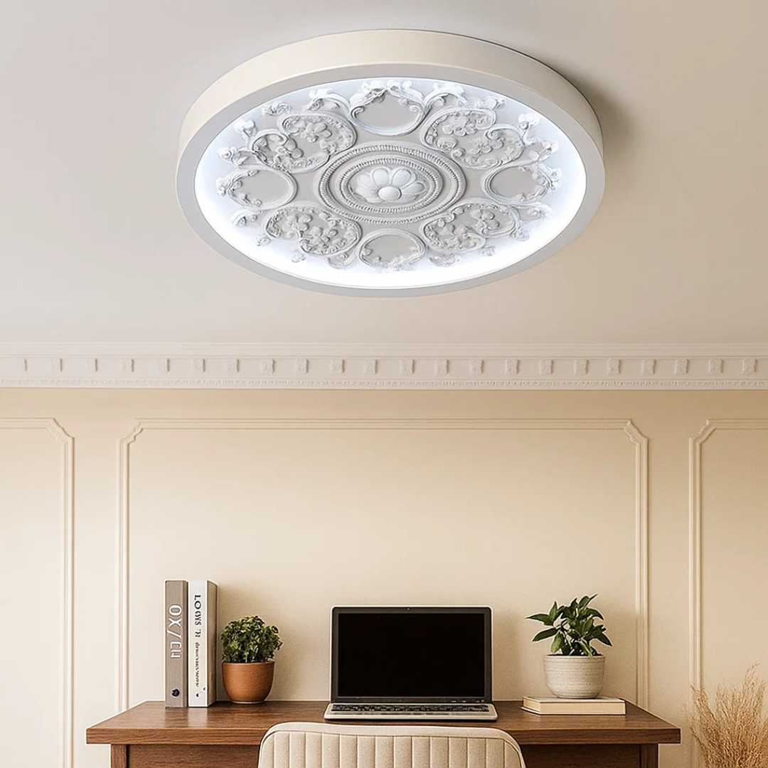 LumaStone LED loftslampe – Dæmpbar loftslampe med fjernbetjening