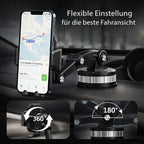 Bil mobilholder sugekop 360 grader drejelig universel