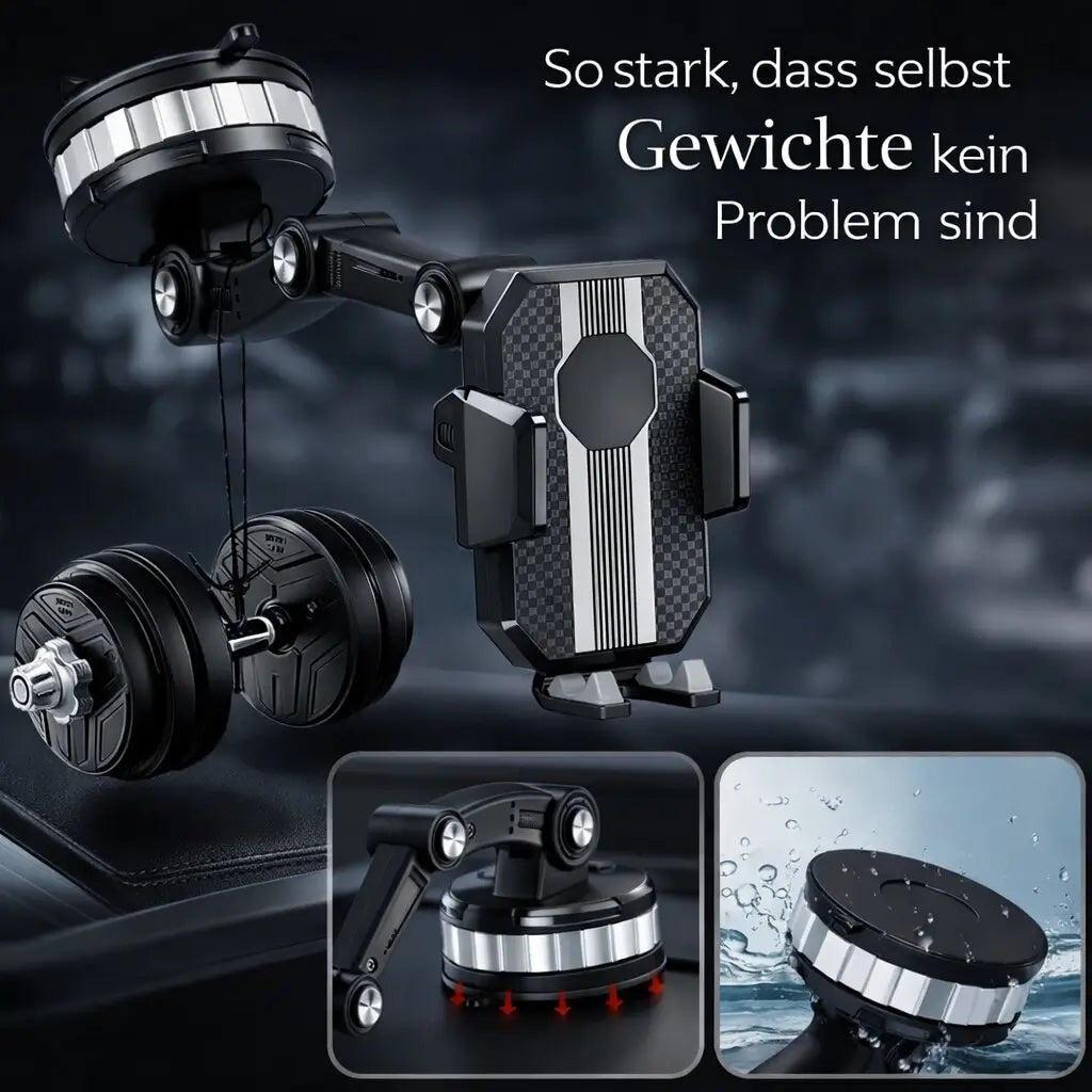 DriveFlex Handyhalterung – Auto Smartphone Halter mit Saugnapf
