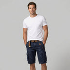 TrailFlex herre cargoshorts med flere lommer til fritid