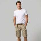 TrailFlex herre cargoshorts med flere lommer til fritid