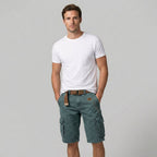 TrailFlex herre cargoshorts med flere lommer til fritid