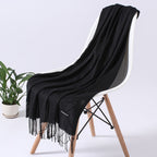 WinterWeich Damen Schal Elegant Warm Polyester