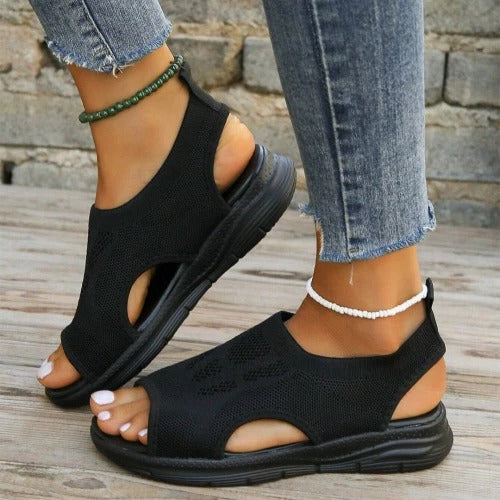 Terraflex Sandalen Damen – Freizeitsandalen mit Mehrriemen Design