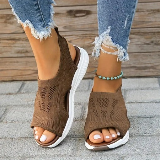 Terraflex Sandalen Damen – Freizeitsandalen mit Mehrriemen Design