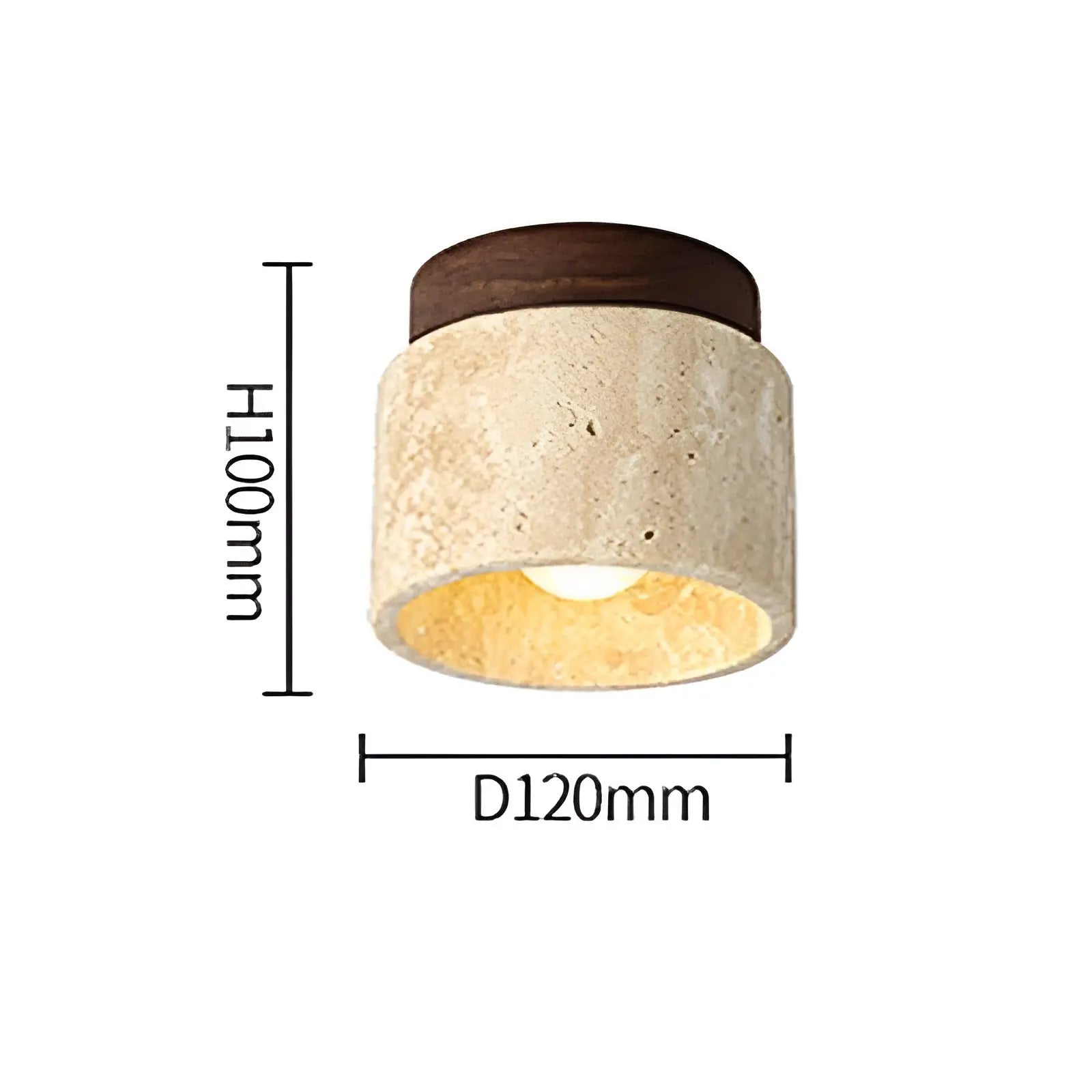 Lampa sufitowa z LED spokojnym światłem minimalistycznym