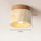 Lampa sufitowa z LED spokojnym światłem minimalistycznym