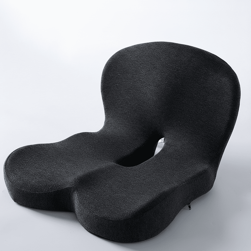 Comfortis memory foam siddepude til ergonomisk siddekomfort