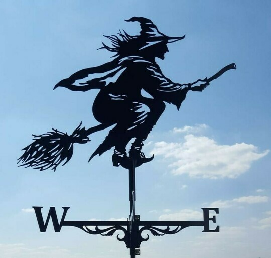 WindArt Garten Wetterfahne aus Metall für Garten und Dach